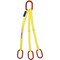 Hsi Three Leg Nylon Slng, Two Ply, 1 in Web Width, 4ft L, Oblong Master Link to Oblong, 9,000lb TOO-EE2-801-04 - alternate 1